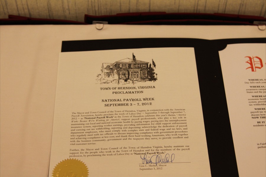 Washington Metropolitan Area Chapter of the American Payroll